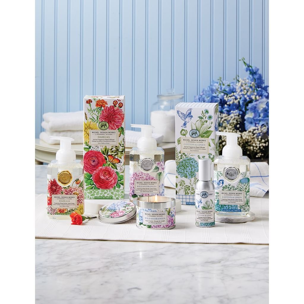 Sabonete Líquido em Espuma Wild Hydrangea - Michel Design Works