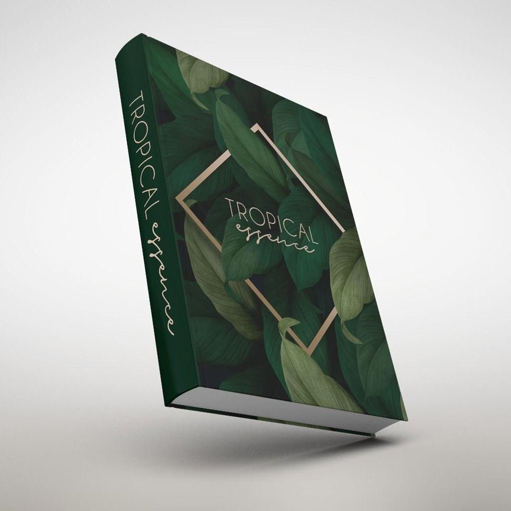 Caixa Livro Fendi Amarelo Queimado - Grande